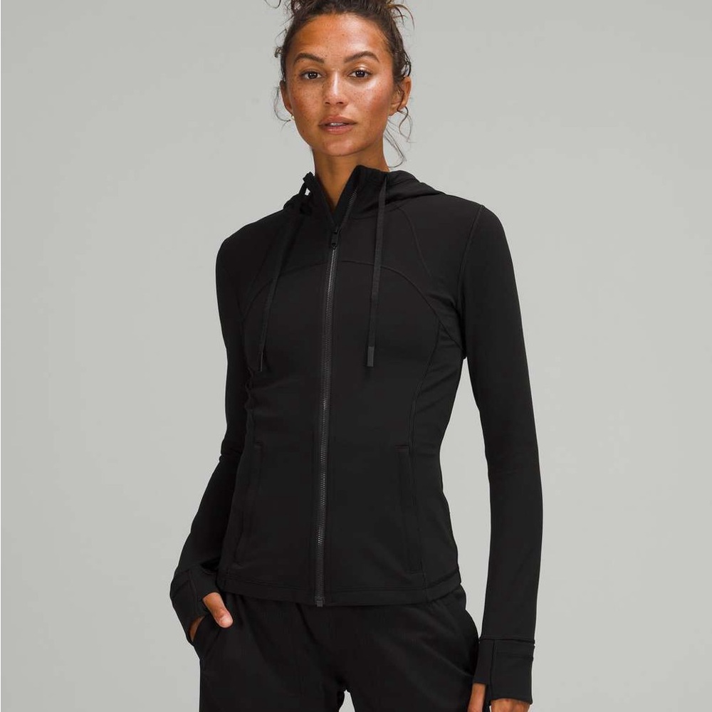 Lululemon Define Jacket with hood Black Size 6